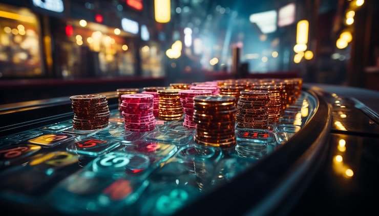 Panel permainan bingo bergaya barat